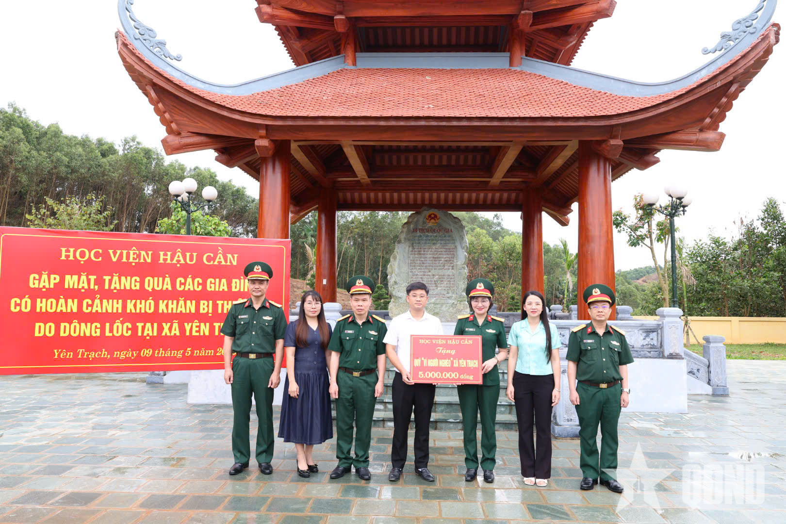 Học viện Hậu cần: Từ hành trình về nguồn đến những phần quà nghĩa tình